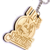 German Shepherd Dog keyring or Bag Charm Gift - ukgiftstoreonline