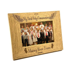 Girls First Holy Communion Personalised Photo Frame Gift - ukgiftstoreonline