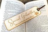 Godmother Gift Personalised Wooden Engraved Bookmark - ukgiftstoreonline