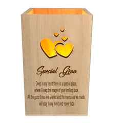 Gran Remembrance Memorial Sentiment LED Tealight Holder Keepsake - ukgiftstoreonline