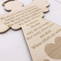 Guardian Angel Memorial Remembrance Keepsake Box Memories - ukgiftstoreonline