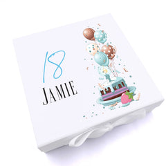Personalised 18th Birthday Gifts For Him Keepsake Memory Box