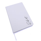 Personalised any name in black notebook Gift