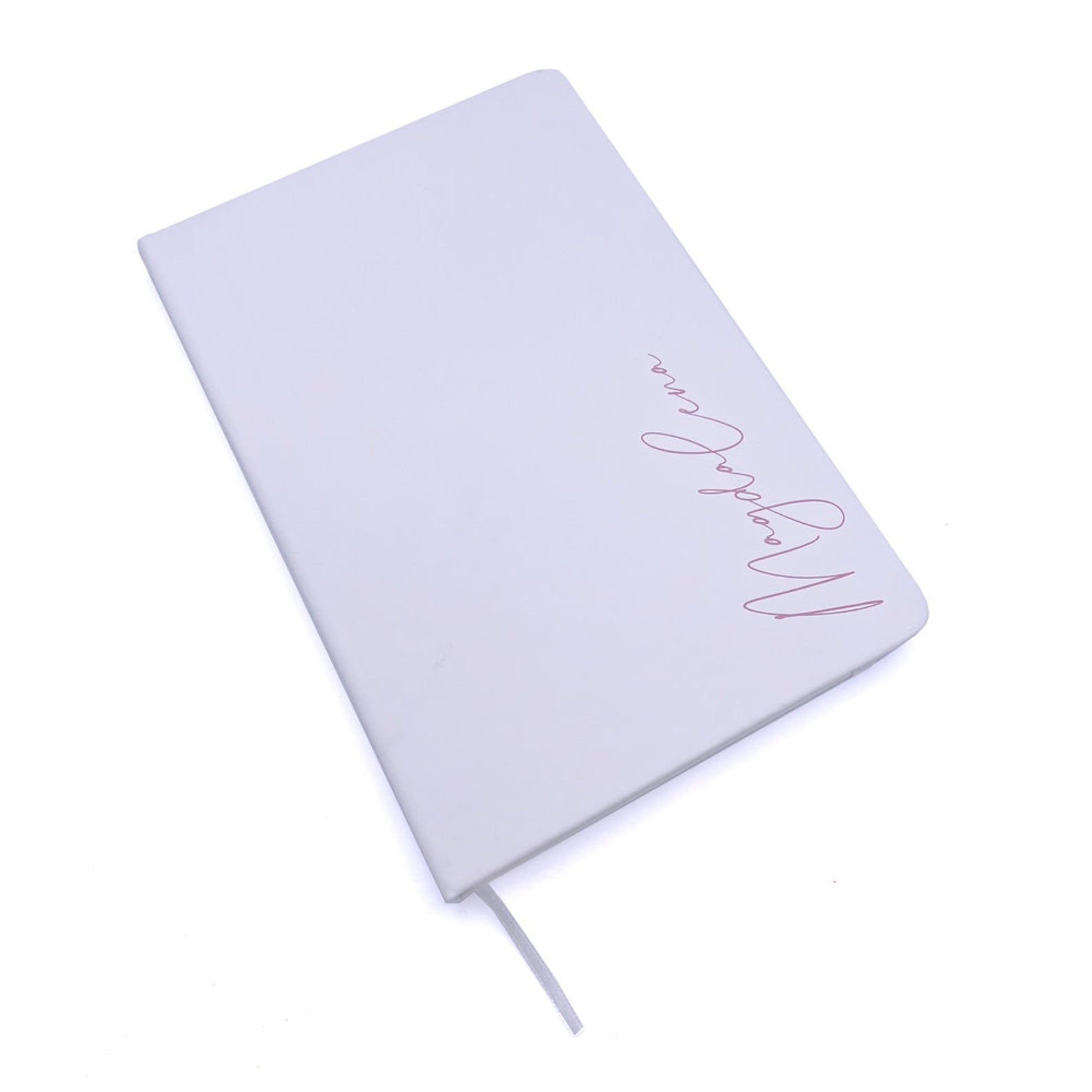 Personalised any name in rose gold notebook Gift for her Personalised Notebook ukgiftstoreonline