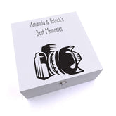 ukgiftstoreonline Personalised Best Memories of Travel Keepsake Wooden Box