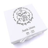 ukgiftstoreonline A little bit of heaven In Our Home Memorial Remembrance Keepsake Memory Box Gift