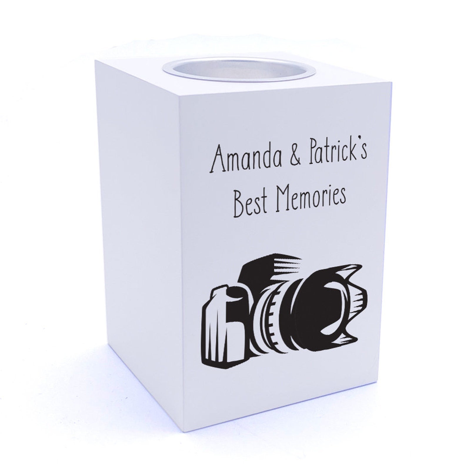 Personalised Best Memories of Travel Tea Light Holder Tea Light Holder ukgiftstoreonline