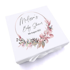 ukgiftstoreonline Personalised Baby Shower Keepsake Memory Box