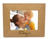 Best Mummy Landscape Engraved Wooden Photo Frame Gift