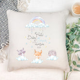 Personalised Hello Baby Let Our Adventures Begin Cushion Gift