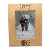 I heart my niece photo frame