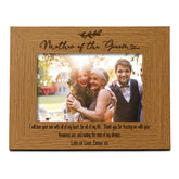 Personalised Mother Of The Groom Wedding Photo Picture Frame Landscape