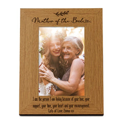 Personalised Mother Of The Bride Wedding Photo Picture Frame Portrait