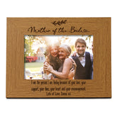 Personalised Mother Of The Bride Wedding Photo Picture Frame Landscape