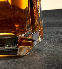 Personalised Glass Whiskey Decanter with Airtight Stopper Grandad Gift