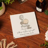 Personalised Cute Baby 6x4" Slip in Photo Album Gift With Hand Drawn Elements photo album ukgiftstoreonline