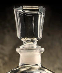 Personalised Glass Whiskey Decanter with Airtight Stopper Birthday Gift Whiskey Decanter ukgiftstoreonline
