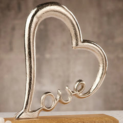 Personalised Love Heart Wedding, anniversary, Engagement Gift