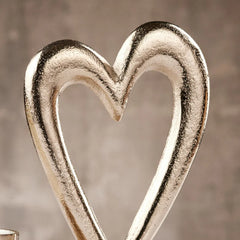 ukgiftstoreonline Personalised Heart and Tea Light Wedding, anniversary, Engagement Gift