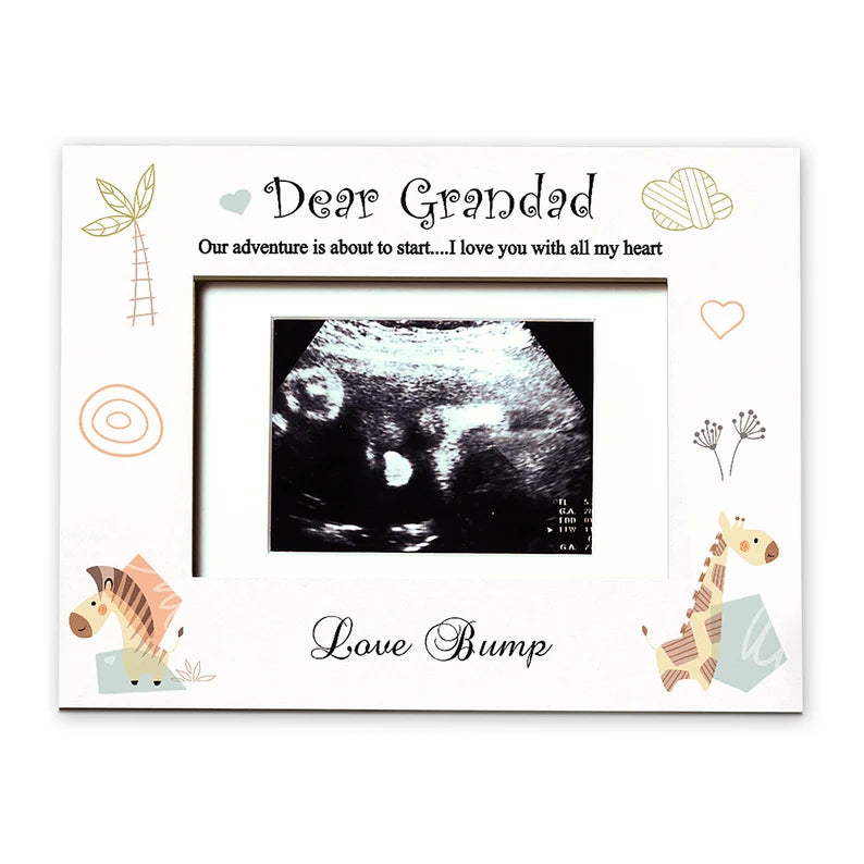 Baby Announcement Grandad to be Scan Photo Frame Gift Baby Photo Frame ukgiftstoreonline