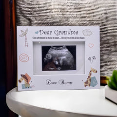 Baby Announcement Grandma to be Scan Photo Frame Gift Baby Photo Frame ukgiftstoreonline