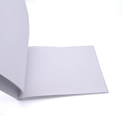 Personalised Large A4 Floral Wreath Wedding Linen Guest Book Hard Cover 80 Pages LLGB-01