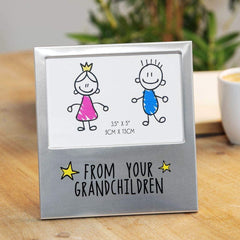 Impressions Aluminium Photo Frame - From Your Grandchildren - ukgiftstoreonline