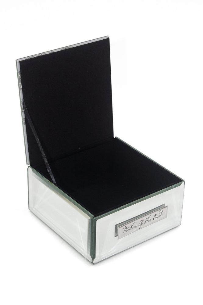 Mother Of The Bride Gift Beautiful Mirror Butterfly Jewellery Box Personalised Jewellery Box ukgiftstoreonline