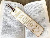 Mummy to Be Wooden Bookmark Gift New Baby from Bump - ukgiftstoreonline