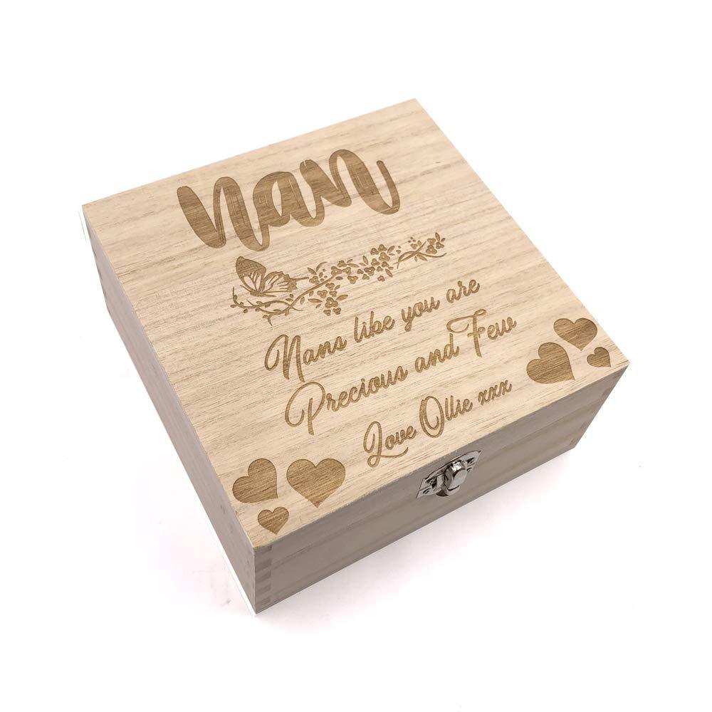 Nan Gift Personalised Keepsake Box or Photo Box Gift - ukgiftstoreonline