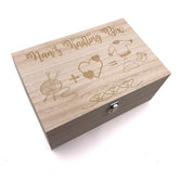 Nan's Knitting Box Large Wooden Keepsake Box Gift - ukgiftstoreonline