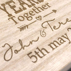 Personalised 1st Anniversary Champagne or Wine Bottle Holder Gift - ukgiftstoreonline