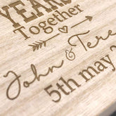 Personalised 25th Anniversary Champagne or Wine Bottle Holder Gift - ukgiftstoreonline