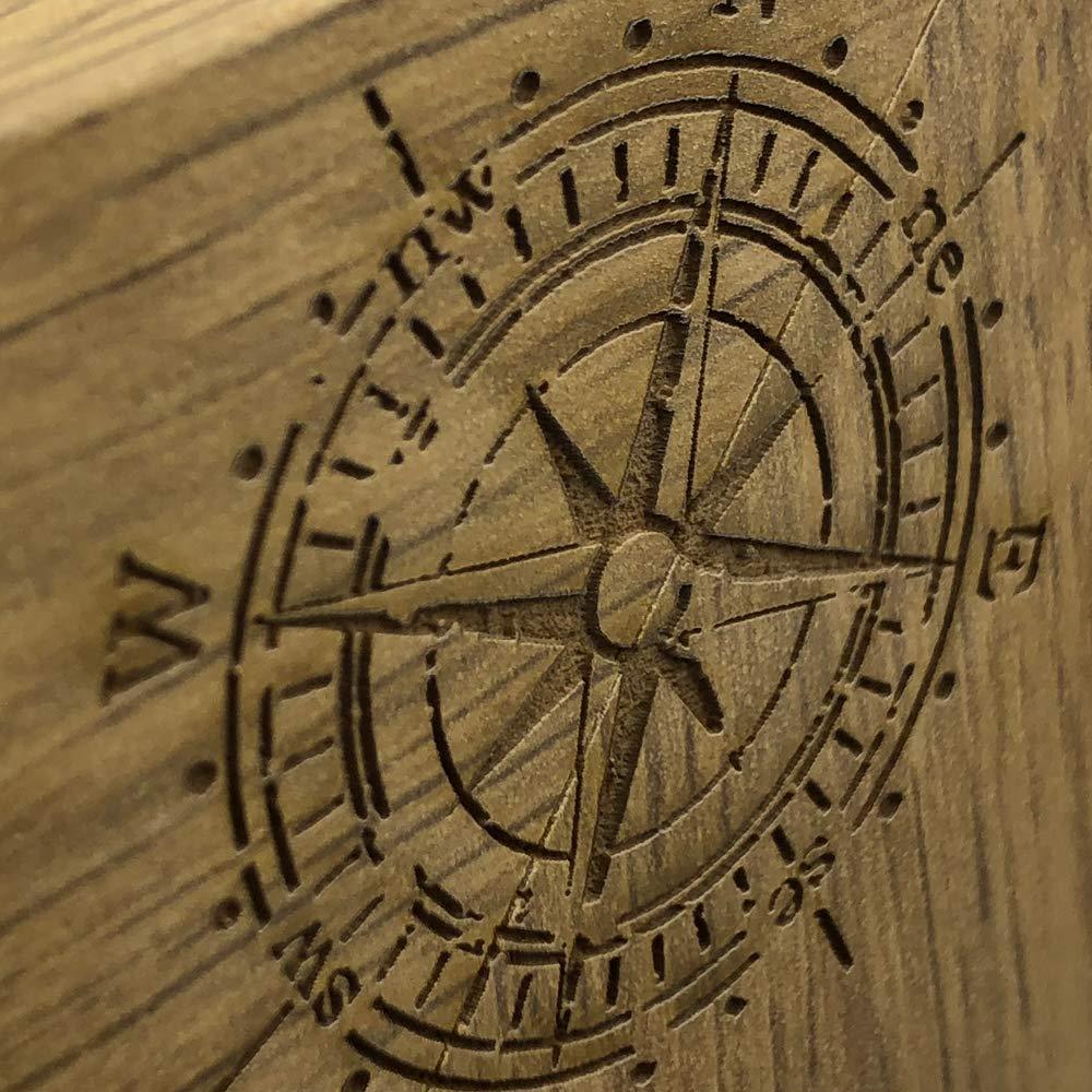 Personalised Adventures Travel Holiday Wooden Double photo frame - ukgiftstoreonline