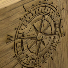 Personalised Adventures Travel Holiday Wooden Double photo frame - ukgiftstoreonline