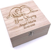 Personalised Baby Born Sleeping Keepsake Memory Box - ukgiftstoreonline