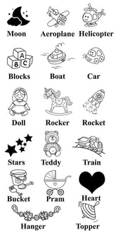 Personalised Baby Gift Glass Plaque Birth Record Keepsake - ukgiftstoreonline