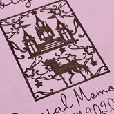 Personalised Baby Girl Pink Keepsake Memories Box Unicorn and Castles - ukgiftstoreonline