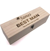 Personalised Best Man Usher Champagne or Wine Bottle Holder Gift - ukgiftstoreonline
