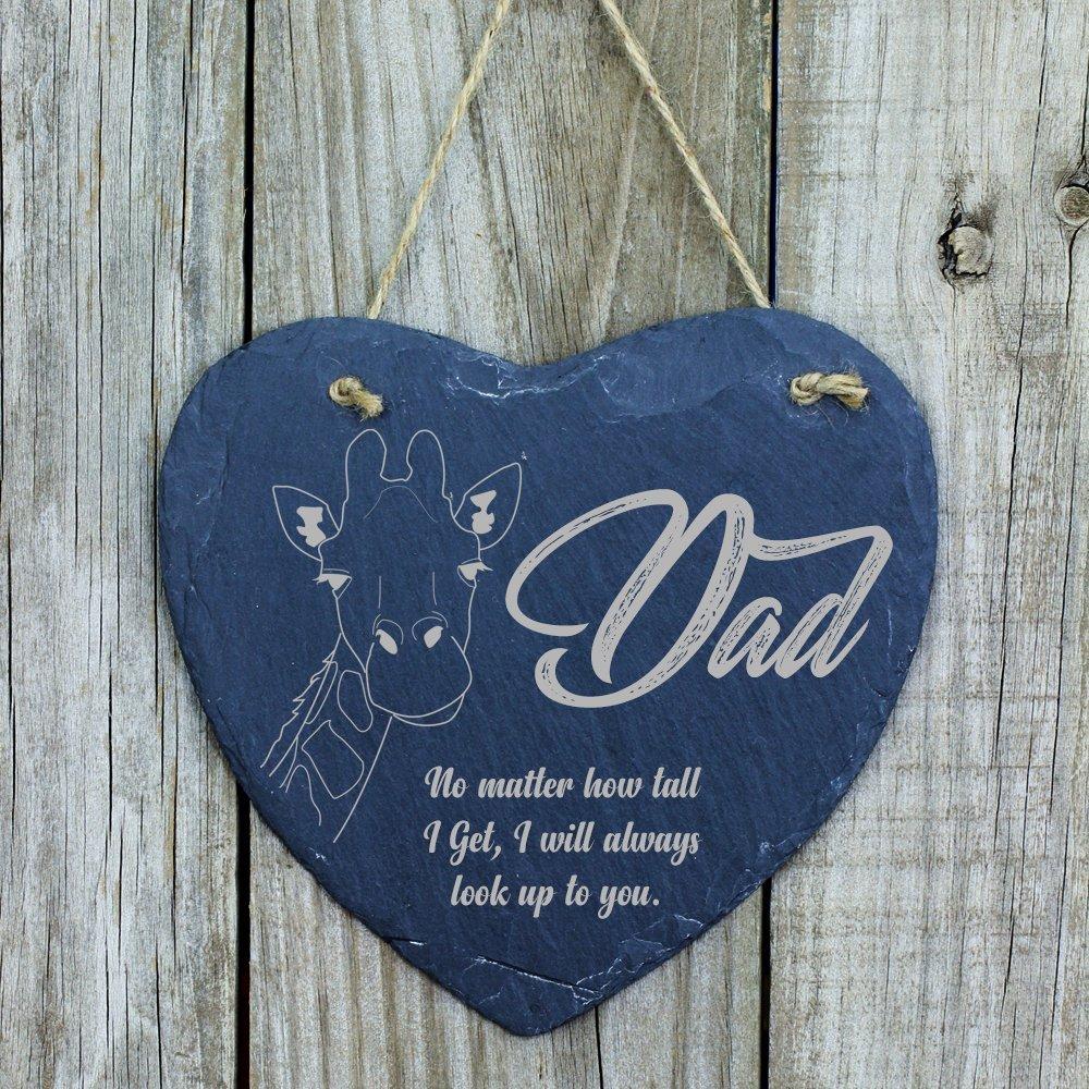 Personalised Dad No Matter How Tall I Get Sentiment Plaque Gift - ukgiftstoreonline