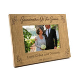 Personalised Grandmother Of The Groom Photo Frame Wedding Gift - ukgiftstoreonline