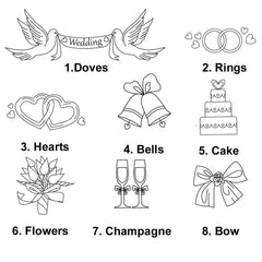 Personalised Large Wedding wooden Memories Keepsake Box - ukgiftstoreonline