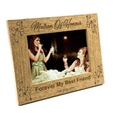 Personalised Matron Of Honour Photo Frame Wedding Gift - ukgiftstoreonline
