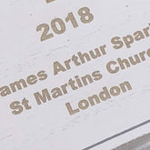 Personalised My Communion White Wooden Keepsake Box Gift - ukgiftstoreonline