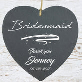 Personalised Slates Wedding Favour Gift Bridesmaid Best Man etc - ukgiftstoreonline