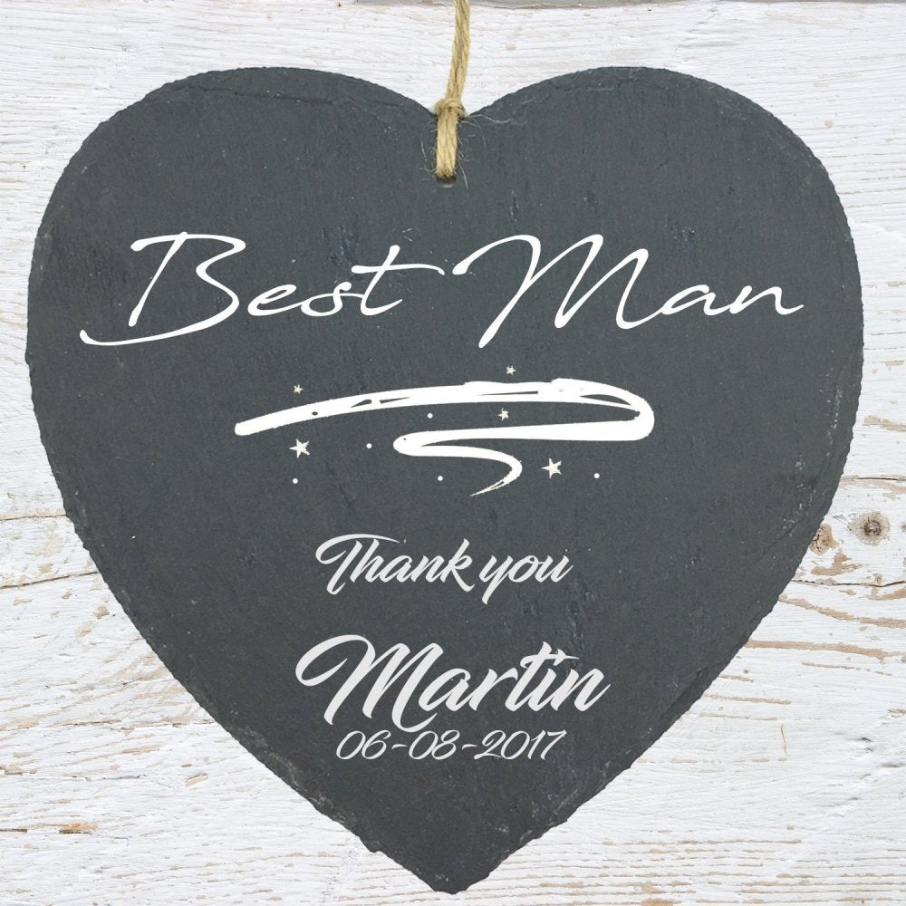 Personalised Slates Wedding Favour Gift Bridesmaid Best Man etc - ukgiftstoreonline