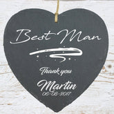 Personalised Slates Wedding Favour Gift Bridesmaid Best Man etc - ukgiftstoreonline