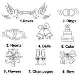 Personalised Vintage Style Wedding wooden Memories Keepsake Box - ukgiftstoreonline