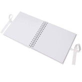 Personalised White Metallic Gold Cross Confirmation Album, Scrapbook - ukgiftstoreonline