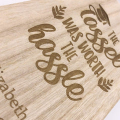 Personalised Wooden Wine/Champagne Box - Graduation Gift - ukgiftstoreonline